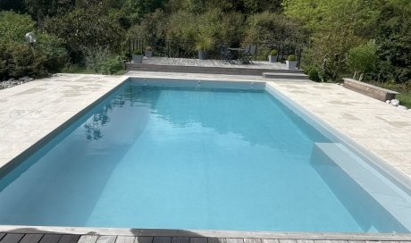 Rénovation d’une piscine 10m x 5m à Saint Ismier