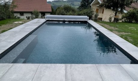 Construction d'une piscine maçonnée sur mesure à Saint Martin d'Uriage