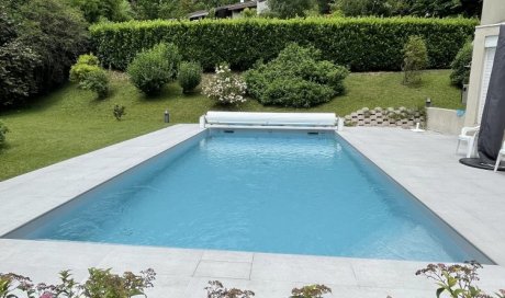 Rénovation d’une piscine et d'une terrasse à Corenc