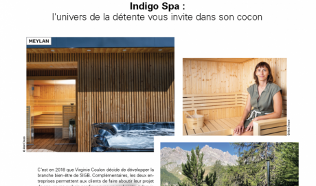 Indigo Spa dans le magazine Beaux Quartiers d'Automne 2023