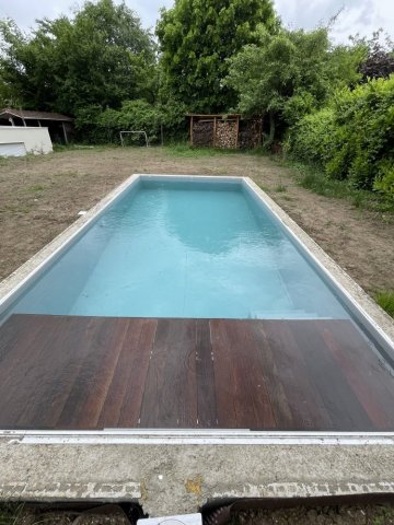 Construction d'une piscine maçonnée sur mesure 7m x 3.25m à Corenc