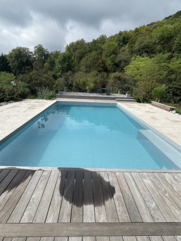 Rénovation d’une piscine 10m x 5m à Saint Ismier