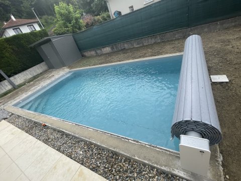 Construction d'une piscine maçonnée sur mesure 7m x 3.50m à Murianette