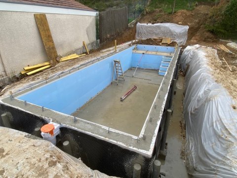 Piscine 9m x 3m à Seyssinet-Pariset