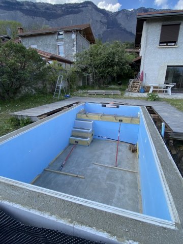 Piscine 5 x 2.5m à Saint Ismier