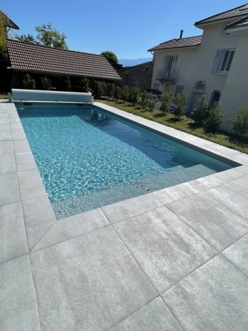 Rénovation d'une piscine à Biviers