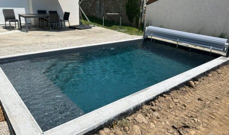 Construction d'une piscine maçonnée sur mesure 6m x 3.25m à Moirans