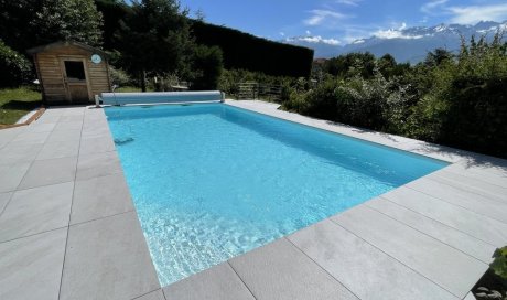 Rénovation piscine 10m x 5m à Saint Ismier