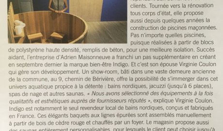 Article dans le magazine Meylan ma ville