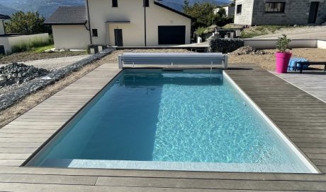 Construction d'une piscine maçonnée sur mesure 6mx3.50m à Bernin