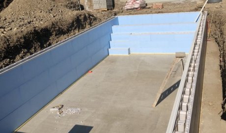 Construction d'une piscine sur mesure 10m x 4m à Saint Ismier
