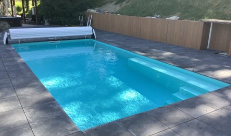 Piscine 8m x 4m à Saint Martin d'Uriage