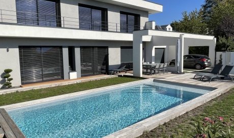 Piscine 8.50m x 4m à Meylan dans le Grésivaudan près de Grenoble