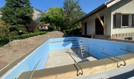 Piscine 8m x 4m à Saint Ismier