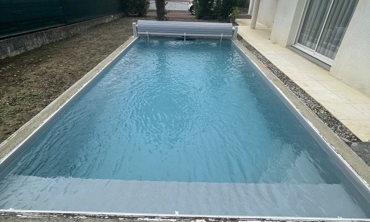 Construction d'une piscine maçonnée sur mesure 7m x 3.50m à Murianette