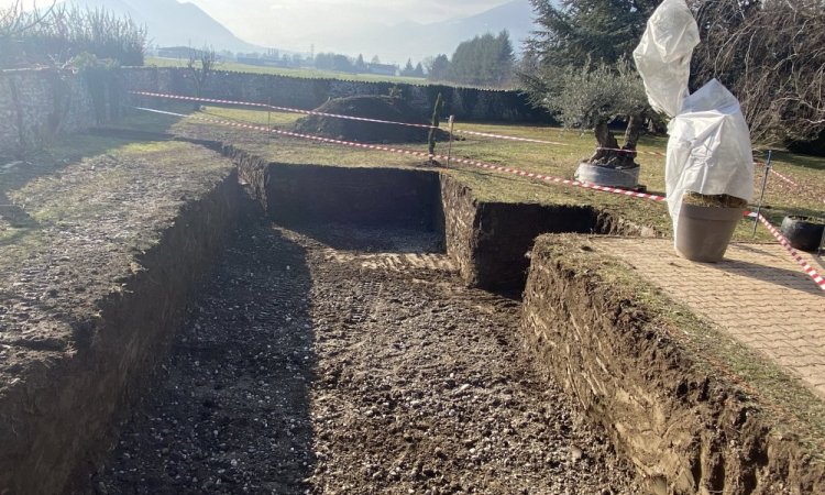 Construction sur mesure d'une piscine miroir 10.25m x 3.25m à Varces