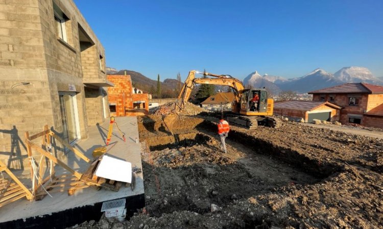 Construction d'une nouvelle piscine 6m x 3m à Seyssins