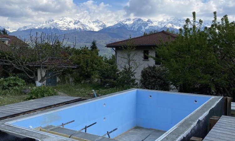 Piscine 5 x 2.5m à Saint Ismier