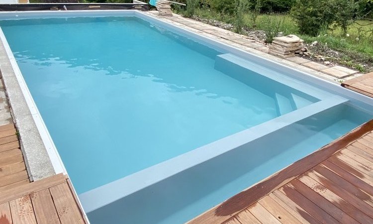 Rénovation d’une piscine 10m x 5m à Saint Ismier