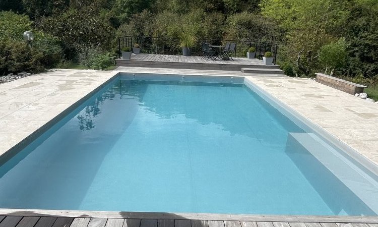 Rénovation d'une piscine 10m x 5m à Saint Ismier