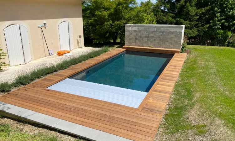 Piscine 9x4m à Saint Paul de Varces