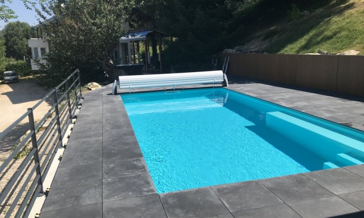 Piscine 8m x 4m à Saint Martin d'Uriage