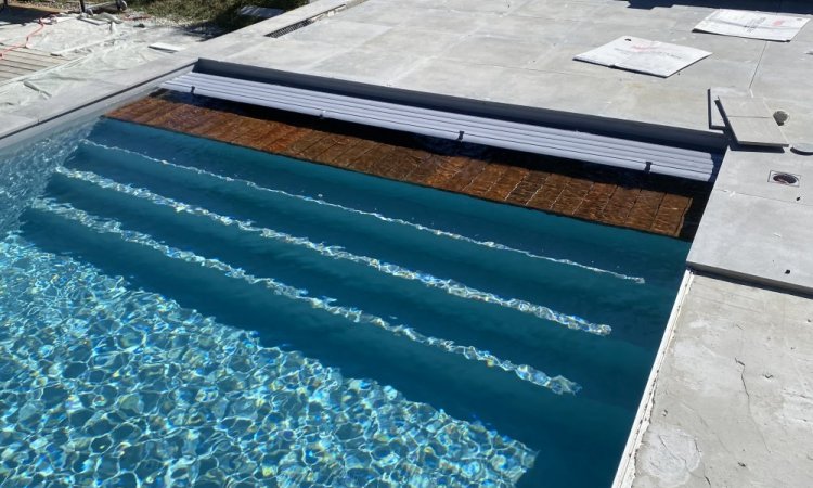 Piscine 8.75m x 4m à Monestier-de-Clermont dans le Trièves près de Grenoble