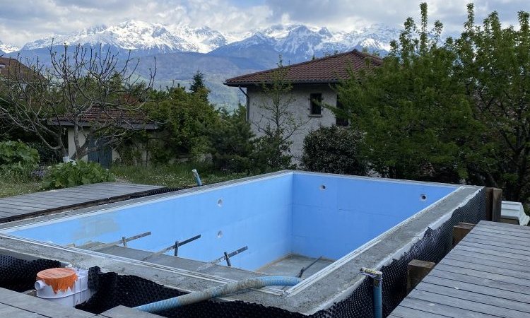 Piscine 5m x 2.50m à Saint Ismier