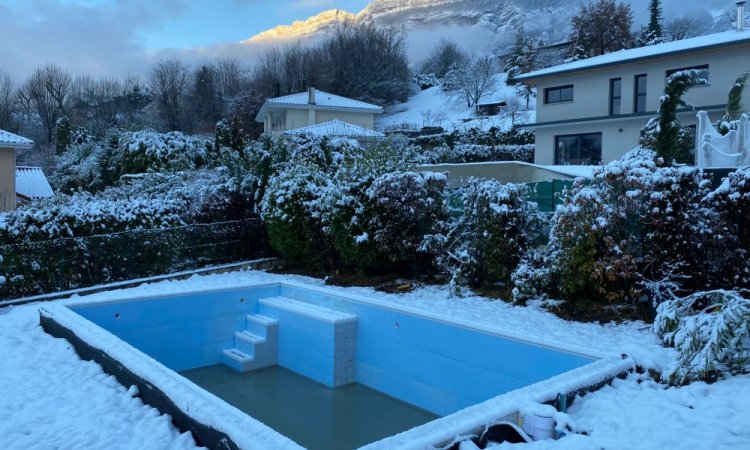 Piscine 7m x 4m à Saint Ismier